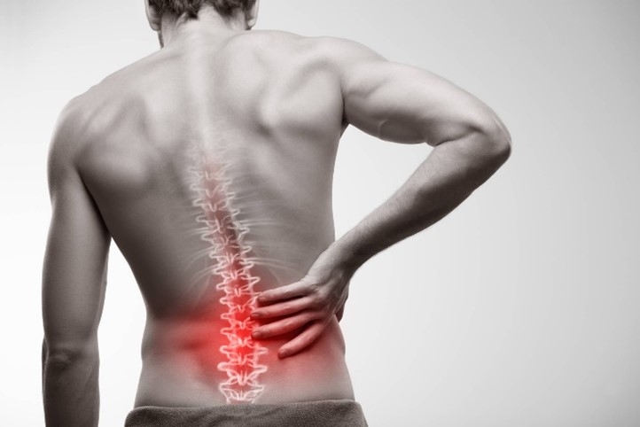Back pain relief with red light therapy